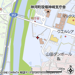 兵庫県神崎郡神河町粟賀町663周辺の地図
