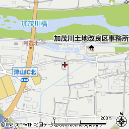 岡山県津山市河辺696周辺の地図