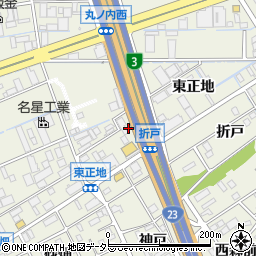 愛知県名古屋市緑区大高町東正地周辺の地図