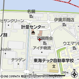 國領商事株式会社　東海営業所周辺の地図