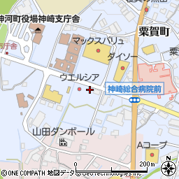 兵庫県神崎郡神河町粟賀町358周辺の地図