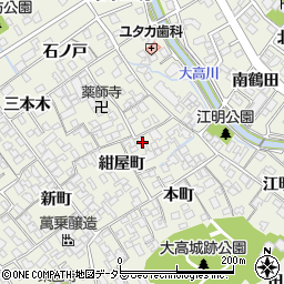 愛知県名古屋市緑区大高町紺屋町34周辺の地図