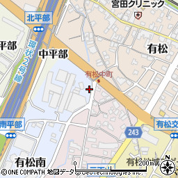 愛知県名古屋市緑区有松南109周辺の地図