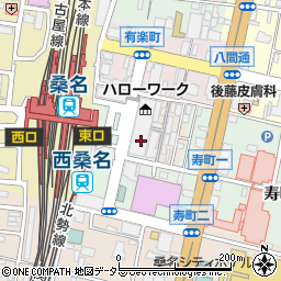 京進スクール・ワン桑名教室‐個別指導周辺の地図
