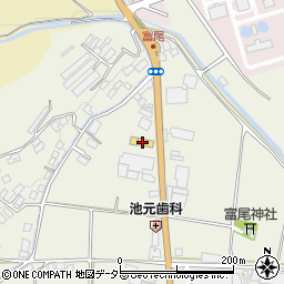 西日本三菱真庭店周辺の地図