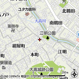 尾関百貨店周辺の地図