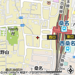 名鉄協商桑名駅西第２駐車場周辺の地図