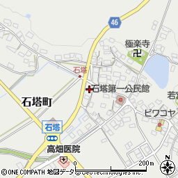 滋賀県東近江市石塔町683周辺の地図