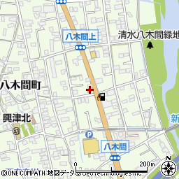 清水警察署興津交番周辺の地図