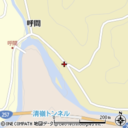 愛知県設楽町（北設楽郡）田内（郷沢）周辺の地図