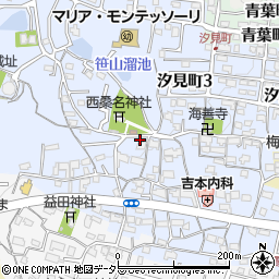 三重県桑名市西方588周辺の地図