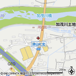 岡山県津山市河辺722周辺の地図
