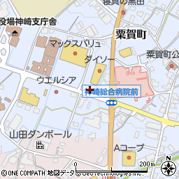 兵庫県神崎郡神河町粟賀町369周辺の地図