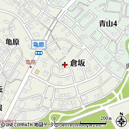 愛知県名古屋市緑区倉坂229周辺の地図