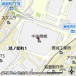 中央精機株式会社豊田工場事業所第１生産技術部生技開発室周辺の地図