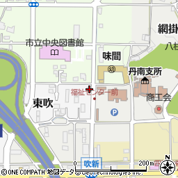 兵庫県丹波篠山市東吹44周辺の地図