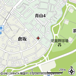愛知県名古屋市緑区青山4丁目45周辺の地図