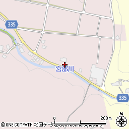 岡山県津山市宮部下597周辺の地図