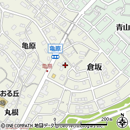 愛知県名古屋市緑区倉坂29周辺の地図