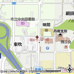 兵庫県丹波篠山市東吹1741周辺の地図