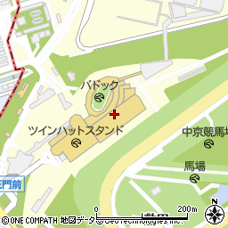 中京競馬場周辺の地図