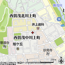 西賀茂うすいハウス周辺の地図
