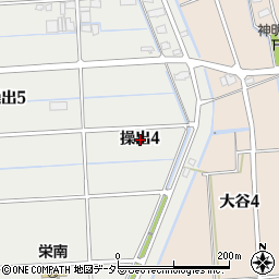 愛知県弥富市操出4丁目周辺の地図