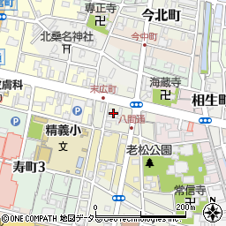 三十三銀行桑名支店周辺の地図