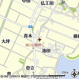 愛知県みよし市明知町池田28-1周辺の地図