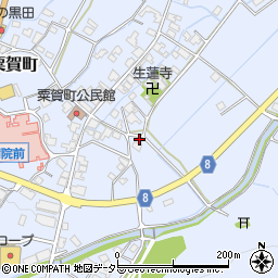 兵庫県神崎郡神河町粟賀町189周辺の地図