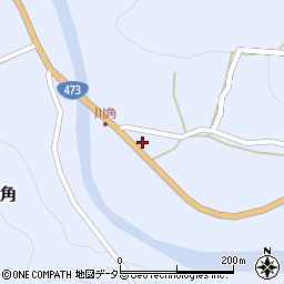 愛知県北設楽郡東栄町川角大津8周辺の地図