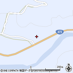 愛知県北設楽郡東栄町川角岩下周辺の地図