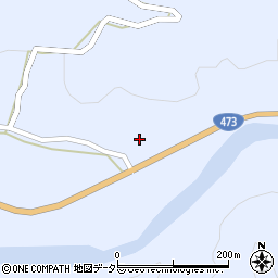 愛知県東栄町（北設楽郡）川角（岩下）周辺の地図