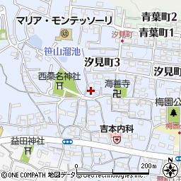 三重県桑名市西方467周辺の地図
