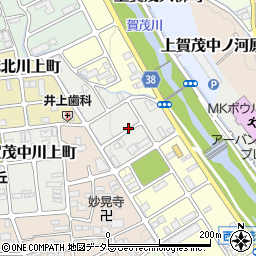 京都府京都市北区西賀茂北山ノ森町周辺の地図