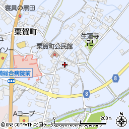 兵庫県神崎郡神河町粟賀町306周辺の地図