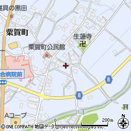兵庫県神崎郡神河町粟賀町304周辺の地図