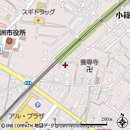 滋賀県野洲市小篠原2388周辺の地図