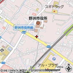 滋賀県野洲市小篠原1257周辺の地図