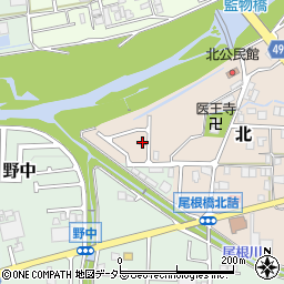 兵庫県丹波篠山市北4周辺の地図