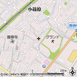 滋賀県野洲市小篠原789周辺の地図