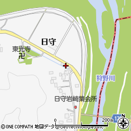 静岡県田方郡函南町日守1107周辺の地図