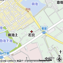 愛知県豊明市沓掛町若宮周辺の地図