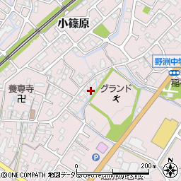 滋賀県野洲市小篠原788周辺の地図