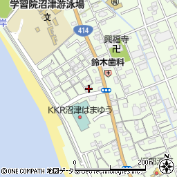静岡県沼津市志下8周辺の地図