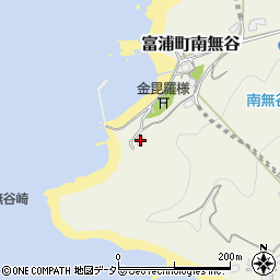 千葉県南房総市富浦町南無谷1799周辺の地図