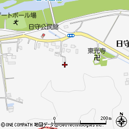 静岡県田方郡函南町日守581周辺の地図
