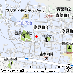 三重県桑名市西方458周辺の地図