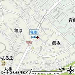 愛知県名古屋市緑区倉坂31周辺の地図