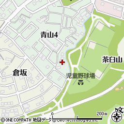 愛知県名古屋市緑区青山4丁目1458周辺の地図